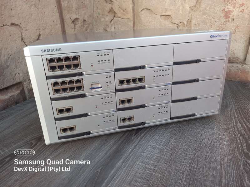 Samsung OfficeServ 7400 PABX Digital Office System - Untested, No Power