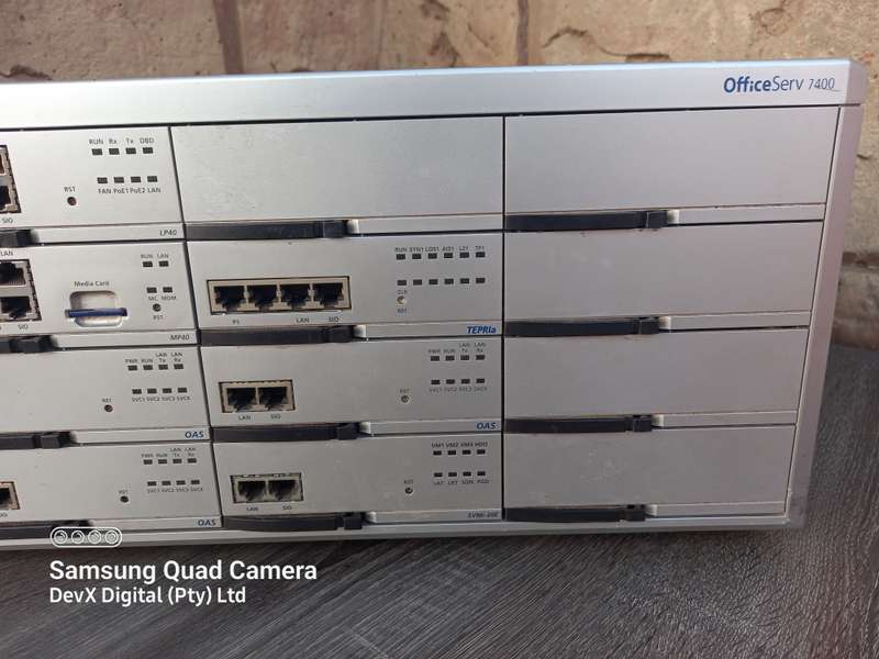 Samsung OfficeServ 7400 PABX Digital Office System - Untested, No Power