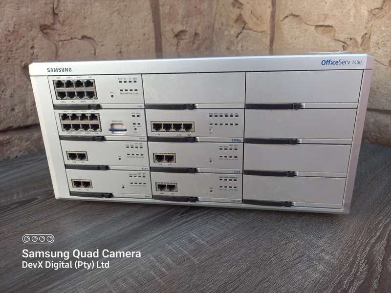 Samsung OfficeServ 7400 PABX Digital Office System - Untested, No Power