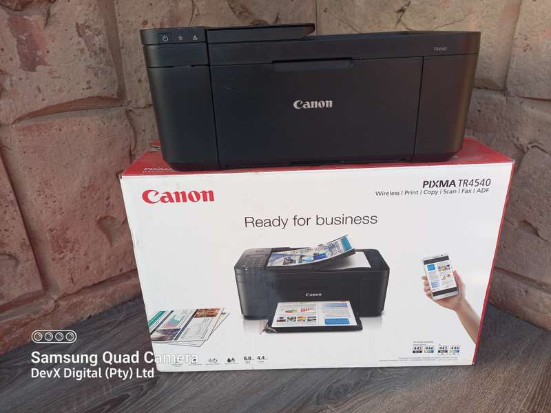 Canon Pixma TR4540 All-in-One Inkjet Printer - Print, Copy, Scan, Fax, AirPrint, Wireless + More