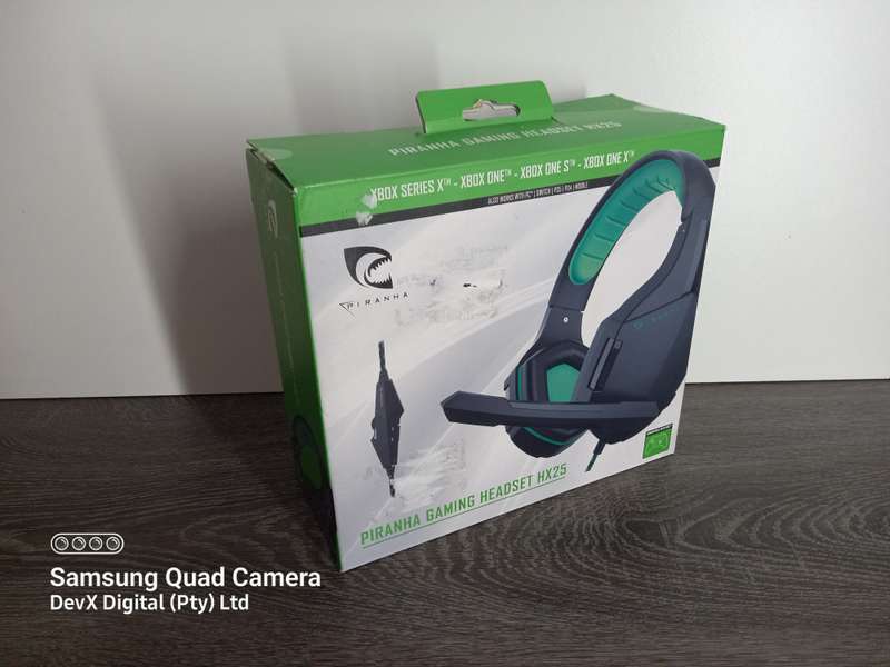 Verified Tested - Piranha Gaming Headset HX25 - For Xbox/PC/Mobile/PS5/PS4 - New Open Boxed Item