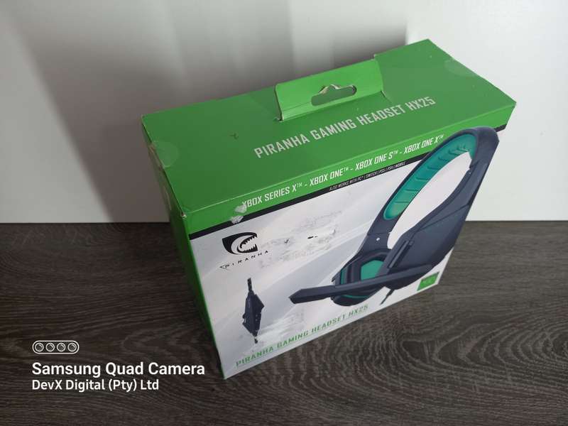 Verified Tested - Piranha Gaming Headset HX25 - For Xbox/PC/Mobile/PS5/PS4 - New Open Boxed Item