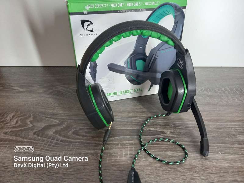Verified Tested - Piranha Gaming Headset HX25 - For Xbox/PC/Mobile/PS5/PS4 - New Open Boxed Item