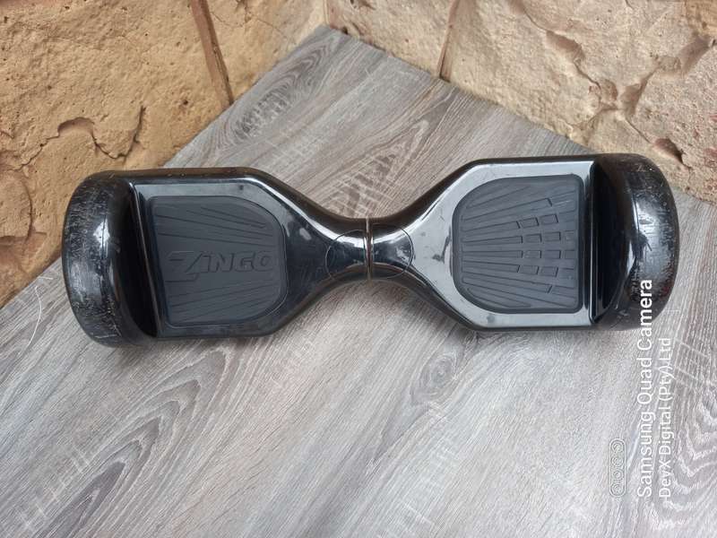 Black Zingo Hoverboard - LED Lights - Back & Forward Motion - Verified Working With Photo Proof