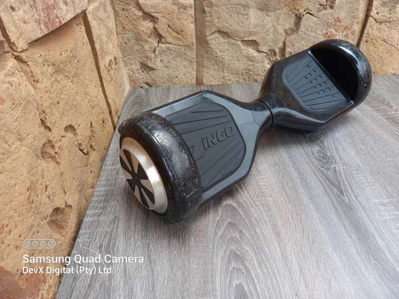 Black Zingo Hoverboard - LED Lights - Back & Forward Motion - Verified Working With Photo Proof