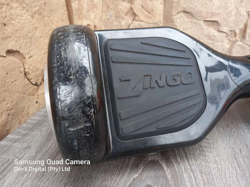 Black Zingo Hoverboard - LED Lights - Back & Forward Motion - Verified Working With Photo Proof
