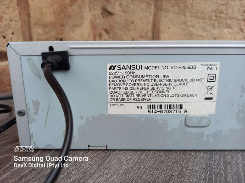 Vintage & Rare Find! - Sansui Video Cassette Recorder (VHS/VCR) - Powers On, No Cassette To Test