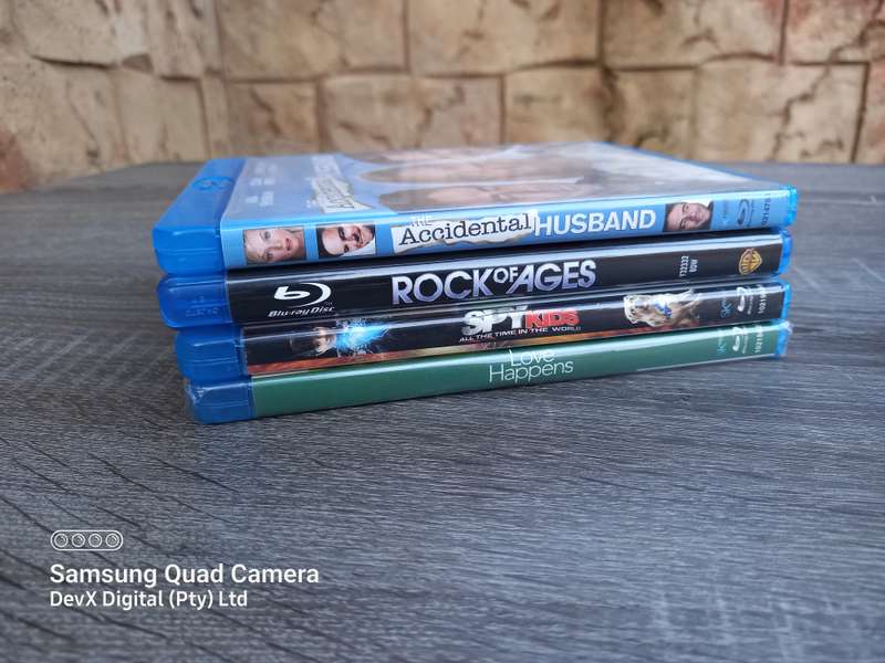 Blu-ray Movie Collection - 4 Original Titles - Great For Movie Enthusiasts Or Special Occasions