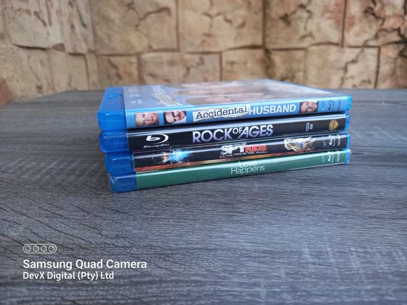 Blu-ray Movie Collection - 4 Original Titles - Great For Movie Enthusiasts Or Special Occasions