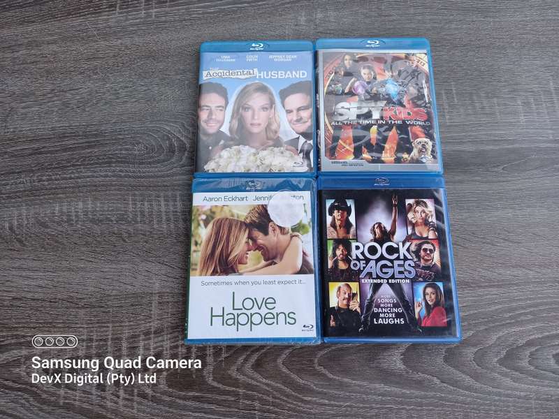 Blu-ray Movie Collection - 4 Original Titles - Great For Movie Enthusiasts Or Special Occasions