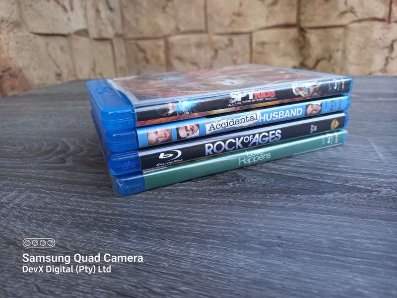 Blu-ray Movie Collection - 4 Original Titles - Great For Movie Enthusiasts Or Special Occasions