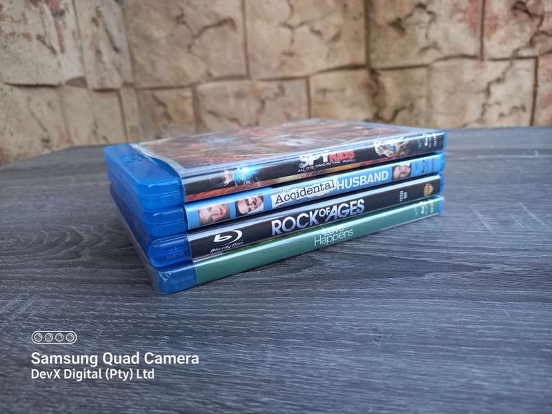 Blu-ray Movie Collection - 4 Original Titles - Great For Movie Enthusiasts Or Special Occasions