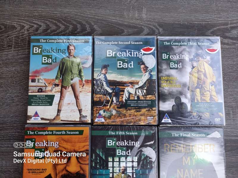 Breaking Bad Complete Series - Seasons 1 To 5 - Brand New Sealed + BONUS