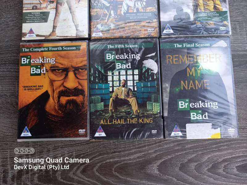Breaking Bad Complete Series - Seasons 1 To 5 - Brand New Sealed + BONUS
