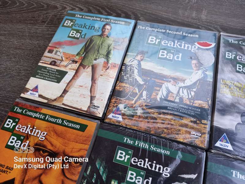 Breaking Bad Complete Series - Seasons 1 To 5 - Brand New Sealed + BONUS