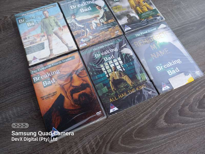 Breaking Bad Complete Series - Seasons 1 To 5 - Brand New Sealed + BONUS