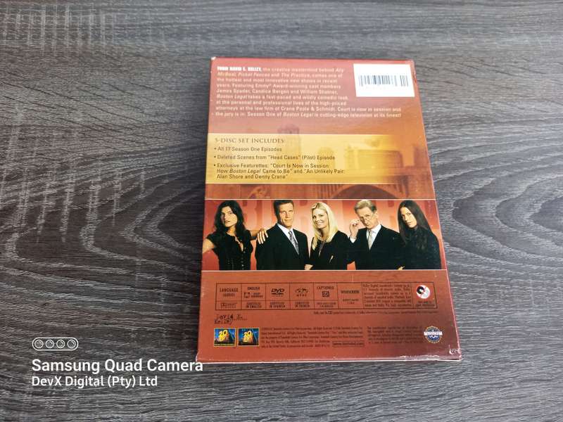 Boston Legal Season 1 - Original DVD Set - TV Series - Perfect For Collectors Or Gifts