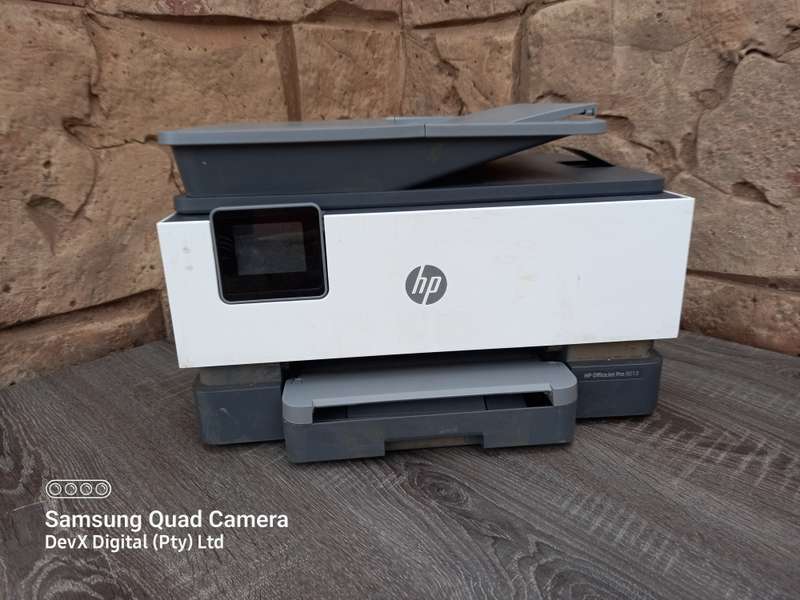 HP OfficeJet Pro 9013 Multifunction Printer - Sold For Parts & Spares Only - Water/Rain Damaged