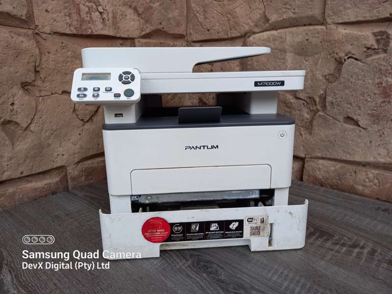 Pantum M7100DW 3-in-1 Laser Printer - Sold For Parts & Spares Only - Water/Rain Damaged