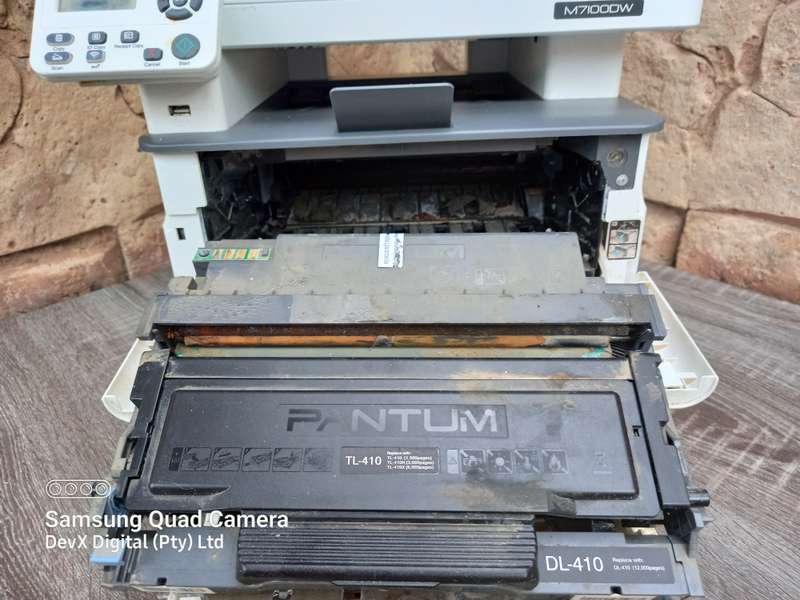 Pantum M7100DW 3-in-1 Laser Printer - Sold For Parts & Spares Only - Water/Rain Damaged