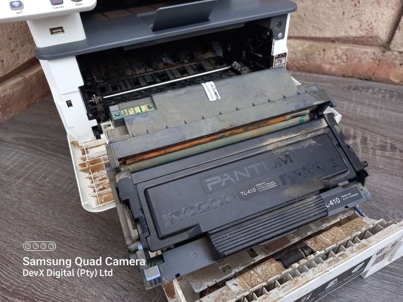 Pantum M7100DW 3-in-1 Laser Printer - Sold For Parts & Spares Only - Water/Rain Damaged