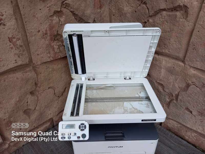 Pantum M7100DW 3-in-1 Laser Printer - Sold For Parts & Spares Only - Water/Rain Damaged