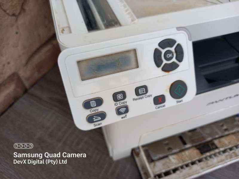 Pantum M7100DW 3-in-1 Laser Printer - Sold For Parts & Spares Only - Water/Rain Damaged
