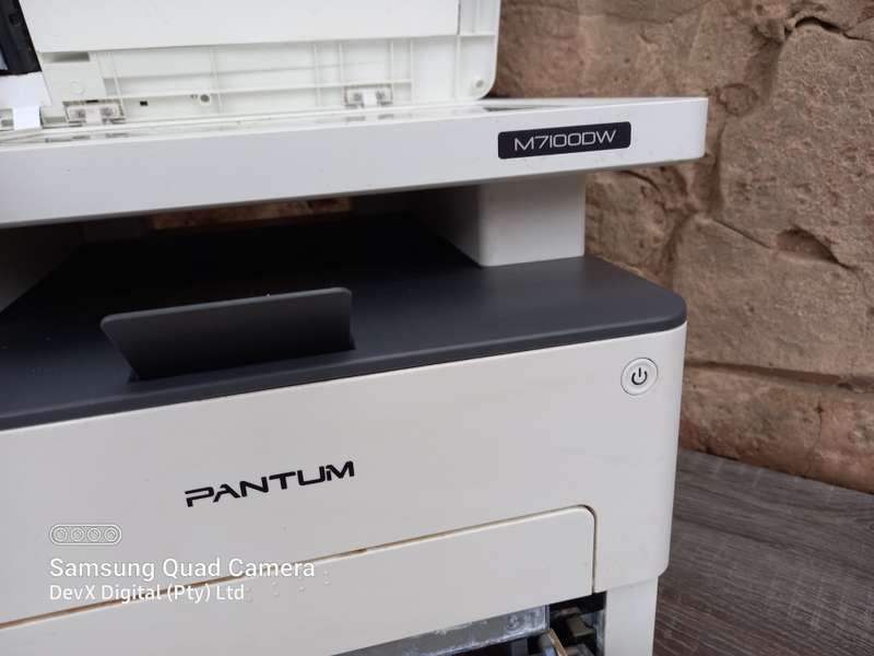 Pantum M7100DW 3-in-1 Laser Printer - Sold For Parts & Spares Only - Water/Rain Damaged