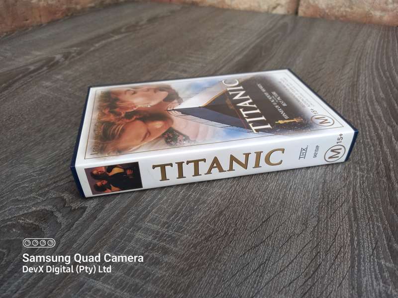 Vintage! Original Titanic VHS Cassette + Booklet - Immaculate Condition - Perfect For Collectors!