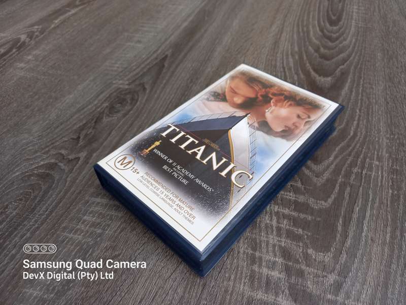 Vintage! Original Titanic VHS Cassette + Booklet - Immaculate Condition - Perfect For Collectors!