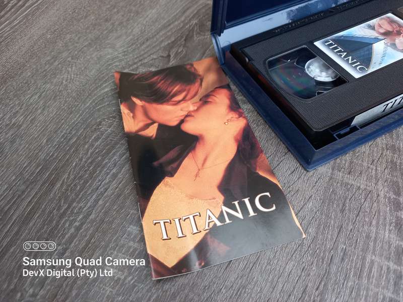 Vintage! Original Titanic VHS Cassette + Booklet - Immaculate Condition - Perfect For Collectors!