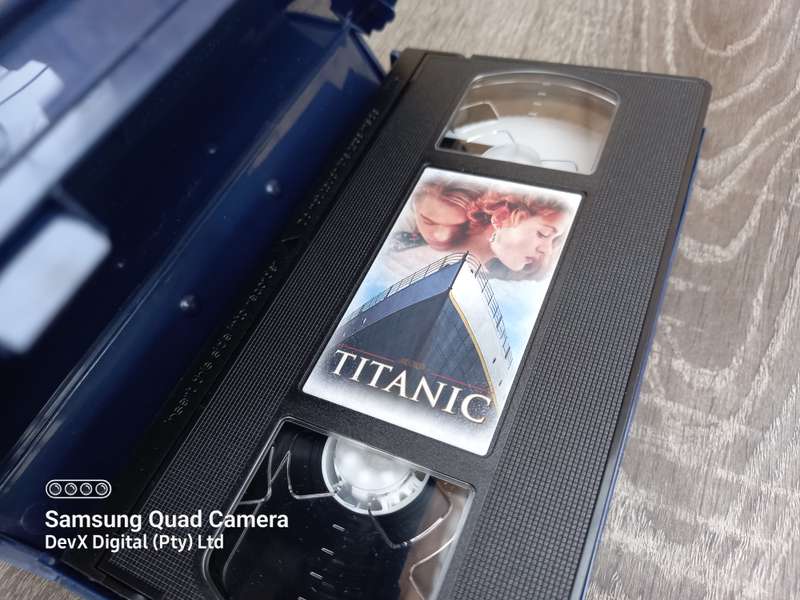 Vintage! Original Titanic VHS Cassette + Booklet - Immaculate Condition - Perfect For Collectors!