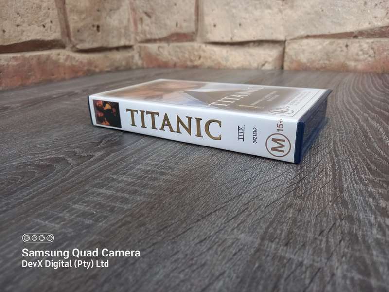 Vintage! Original Titanic VHS Cassette + Booklet - Immaculate Condition - Perfect For Collectors!