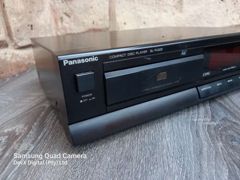Vintage Panasonic SL-PJ325 CD Player From 1992 - Made in Japan - Perfect For Collectors - Powers On