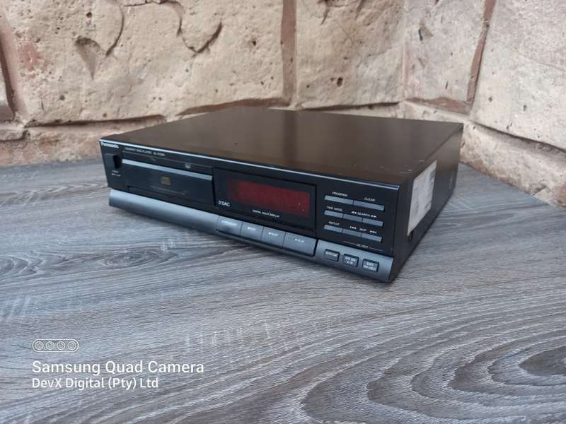 Vintage Panasonic SL-PJ325 CD Player From 1992 - Made in Japan - Perfect For Collectors - Powers On
