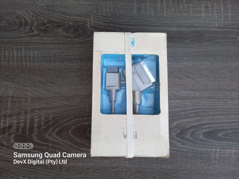 Nintendo Wii RGB Cable - Approx 2.5m - Brand New Sealed - Connects Your Wii Console To Your TV