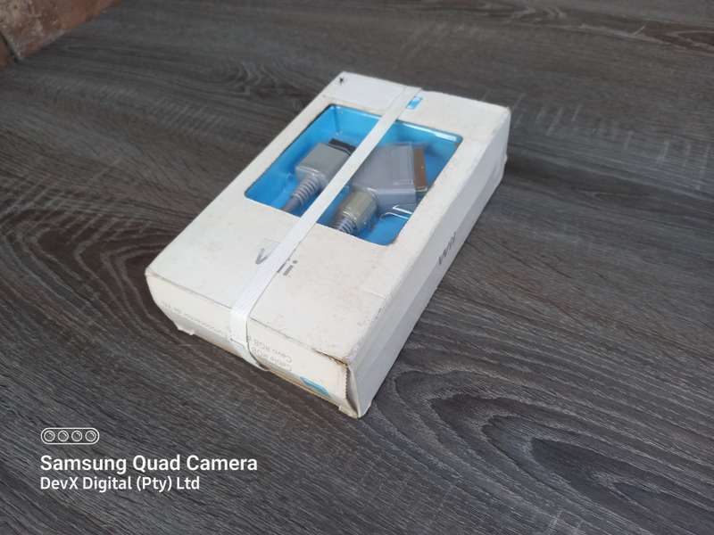 Nintendo Wii RGB Cable - Approx 2.5m - Brand New Sealed - Connects Your Wii Console To Your TV