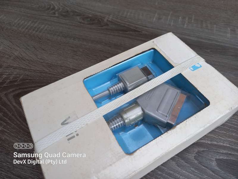 Nintendo Wii RGB Cable - Approx 2.5m - Brand New Sealed - Connects Your Wii Console To Your TV