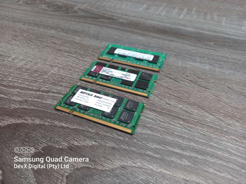 3 x 1GB DDR2 Laptop Ram Combo - All 3 Units For One Price - Verified Tested & Working