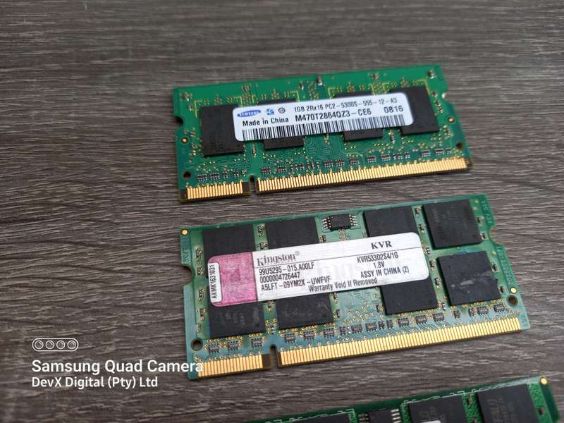 3 x 1GB DDR2 Laptop Ram Combo - All 3 Units For One Price - Verified Tested & Working