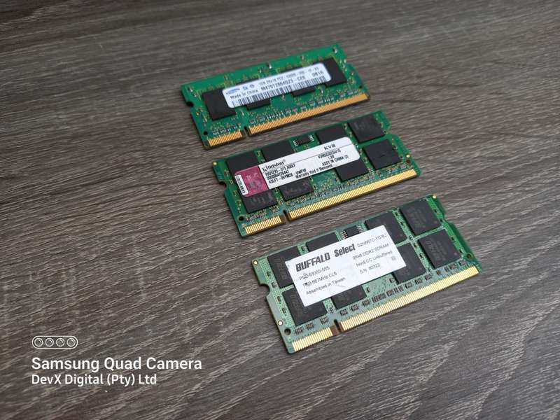 3 x 1GB DDR2 Laptop Ram Combo - All 3 Units For One Price - Verified Tested & Working