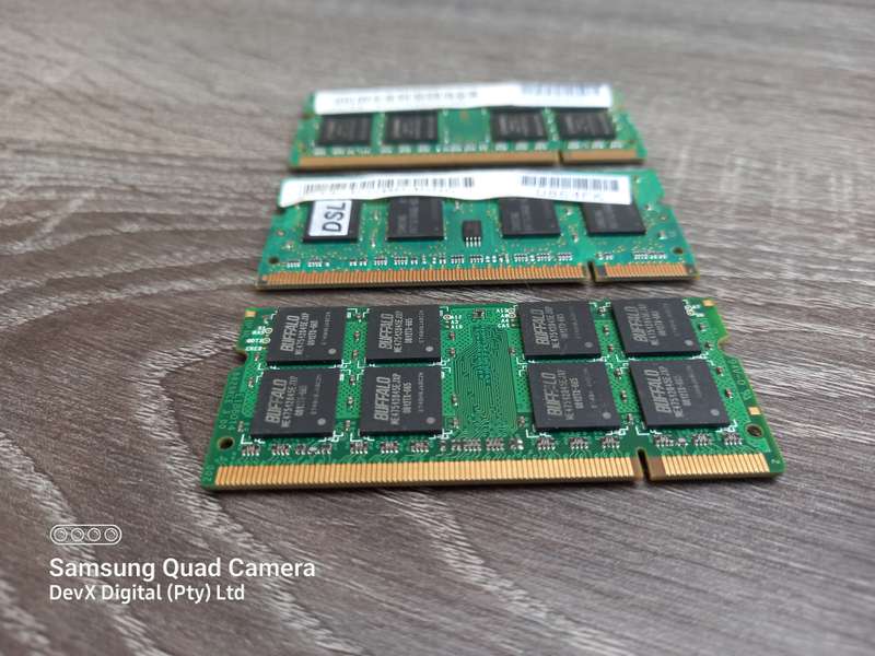3 x 1GB DDR2 Laptop Ram Combo - All 3 Units For One Price - Verified Tested & Working