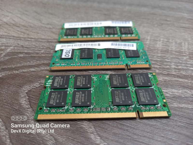 3 x 1GB DDR2 Laptop Ram Combo - All 3 Units For One Price - Verified Tested & Working