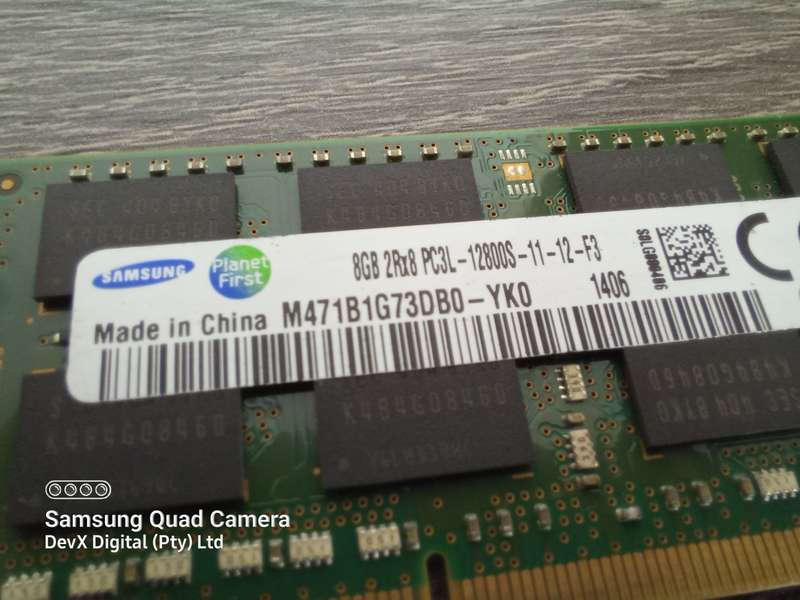 8GB DDR3 Laptop Ram - Samsung PC3 - Verified Tested & Working (Sold Each)