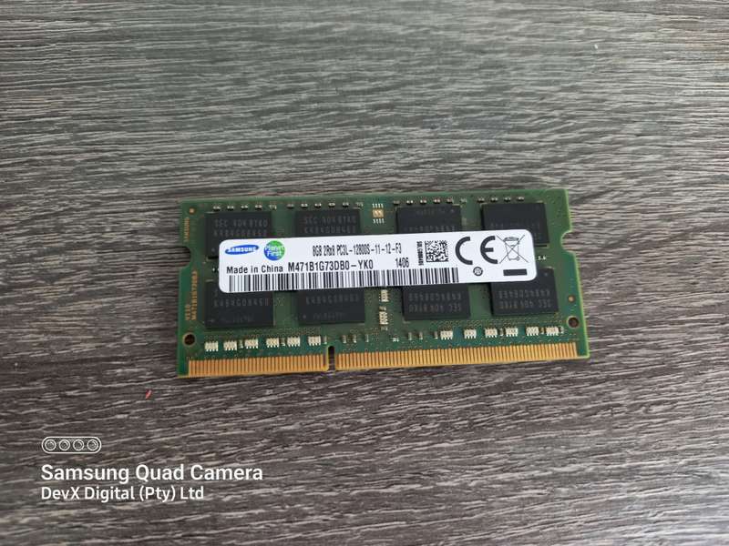 8GB DDR3 Laptop Ram - Samsung PC3 - Verified Tested & Working (Sold Each)