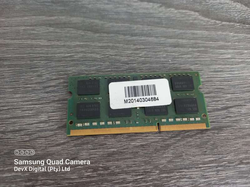 8GB DDR3 Laptop Ram - Samsung PC3 - Verified Tested & Working (Sold Each)