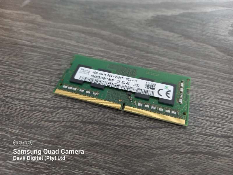 4GB DDR4 Laptop Ram - SK Hynix PC4 - Verified Tested & Working (Sold Each)