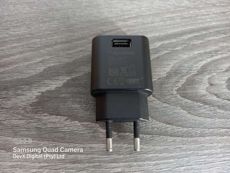 BlackBerry USB Phone Charger - Black - Compatible For Charging USB Devices - Verified Working