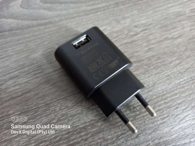 BlackBerry USB Phone Charger - Black - Compatible For Charging USB Devices - Verified Working