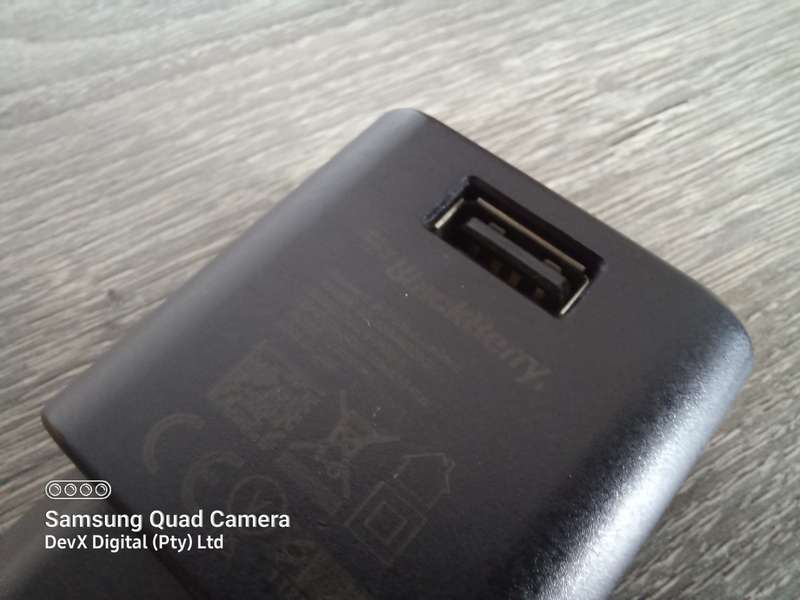 BlackBerry USB Phone Charger - Black - Compatible For Charging USB Devices - Verified Working